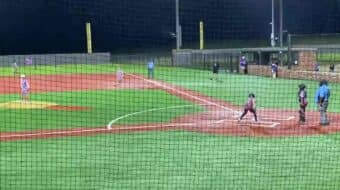 Hit for a single at Parc Natchitoches Image